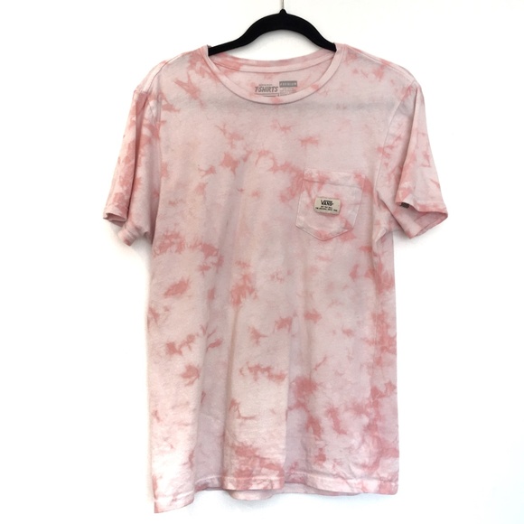vans pink tie dye shirt